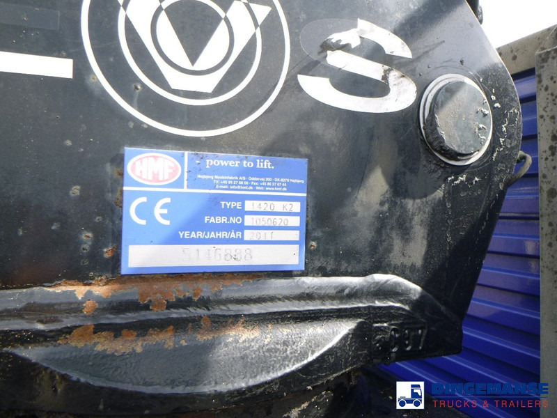 Camion con gru MAN TGS 26.360 6x2 RHD + HMF 1420 K2: foto 8