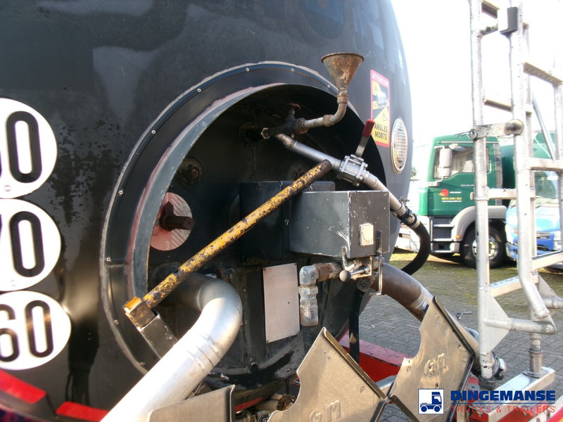 Semirimorchio cisterna Magyar Bitumen tank inox 31 m3 / 1 comp + ADR: foto 11