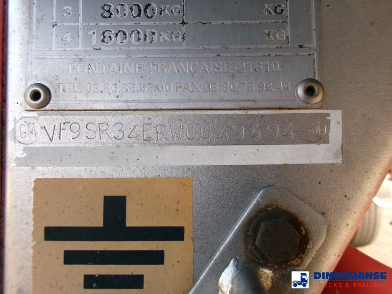 Semirimorchio cisterna Magyar Bitumen tank inox 31 m3 / 1 comp + ADR: foto 19