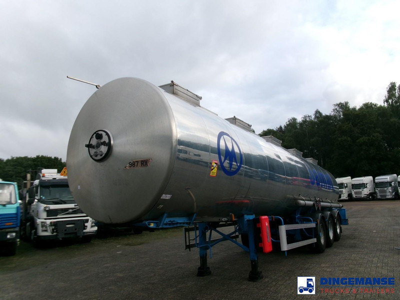 Magyar Chemical tank inox 32.5m3 / 1 comp - Semirimorchio cisterna: foto 1 Magyar Chemical tank inox 32.5m3 / 1 comp - Semirimorchio cisterna: foto 1