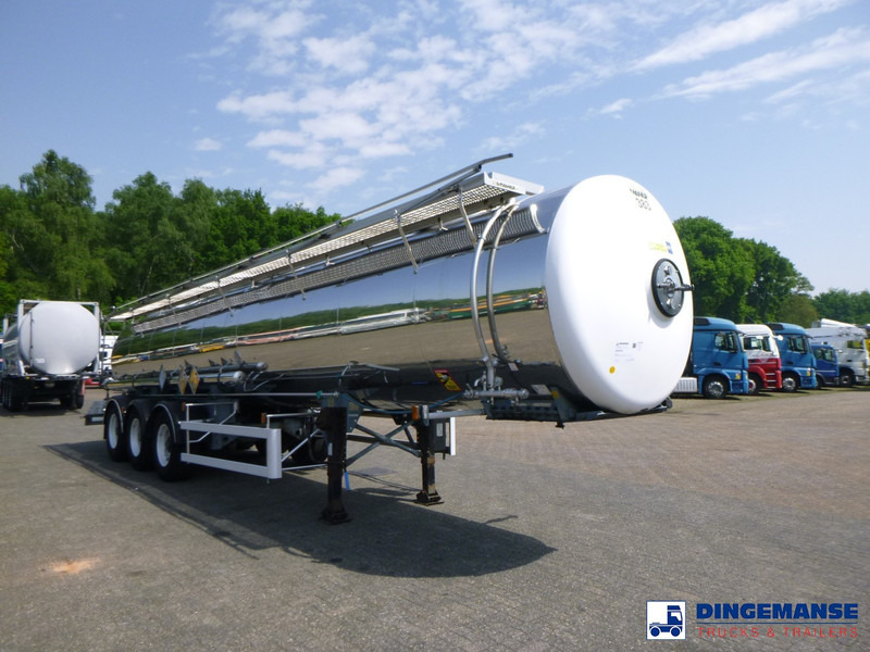 Magyar Chemical tank inox L4BH 22.2 m3 / 1 comp - Semirimorchio cisterna: foto 2 Magyar Chemical tank inox L4BH 22.2 m3 / 1 comp - Semirimorchio cisterna: foto 2