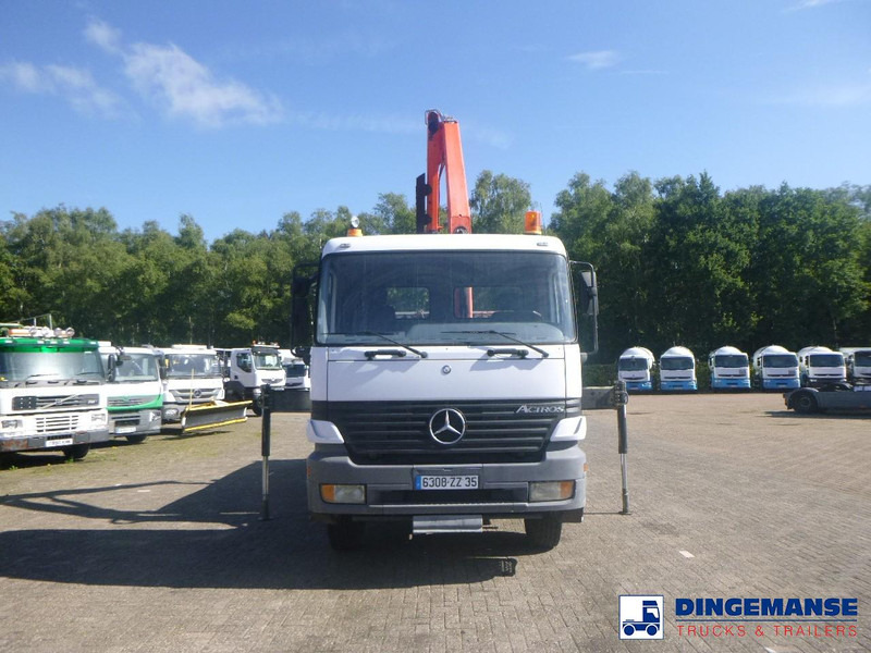Mercedes-Benz Actros 1835 4x2 tipper + Palfinger PK12000 - Camion con gru: foto 2 Mercedes-Benz Actros 1835 4x2 tipper + Palfinger PK12000 - Camion con gru: foto 2