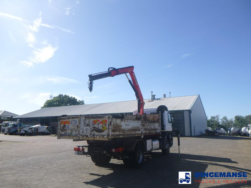 Mercedes-Benz Actros 1835 4x2 tipper + Palfinger PK12000 - Camion con gru: foto 5 Mercedes-Benz Actros 1835 4x2 tipper + Palfinger PK12000 - Camion con gru: foto 5