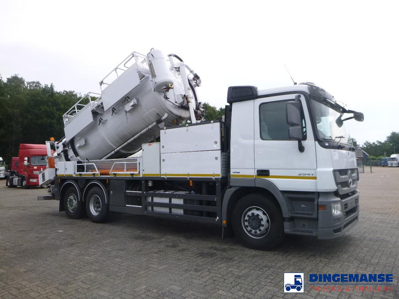 Mercedes-Benz Actros 2541 6x2 RHD E5 Huwer vacuum tank / hydrocureur 12 m3 - Autospurgo: foto 2 Mercedes-Benz Actros 2541 6x2 RHD E5 Huwer vacuum tank / hydrocureur 12 m3 - Autospurgo: foto 2