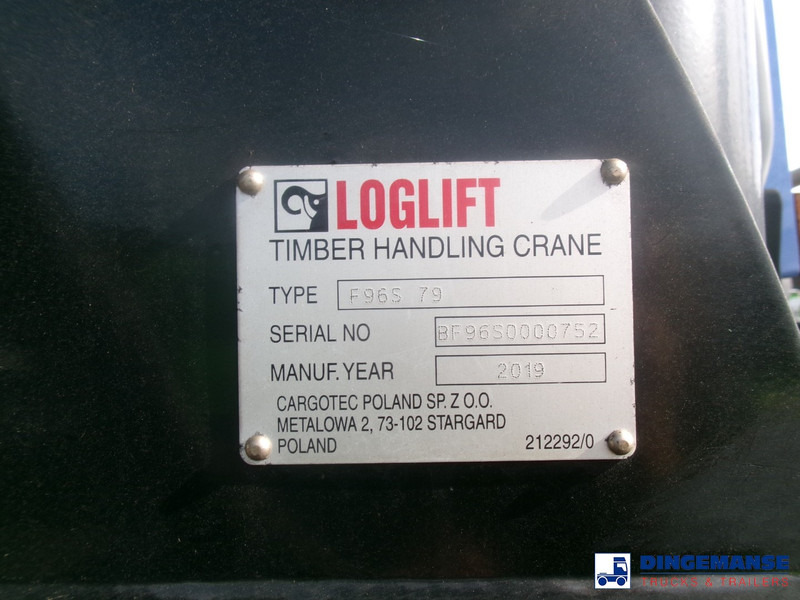 Camion con gru Mercedes-Benz Actros 2663 6x4 Euro 6 loglift F96 crane timber truck: foto 13