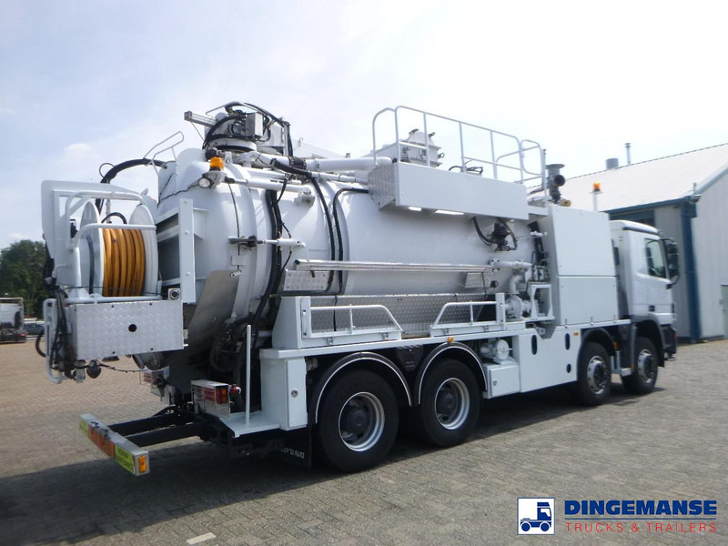 Mercedes-Benz Actros 3241 8x4 RHD Huwer vacuum tank / hydrocureur 15 m3 - Autospurgo: foto 3 Mercedes-Benz Actros 3241 8x4 RHD Huwer vacuum tank / hydrocureur 15 m3 - Autospurgo: foto 3