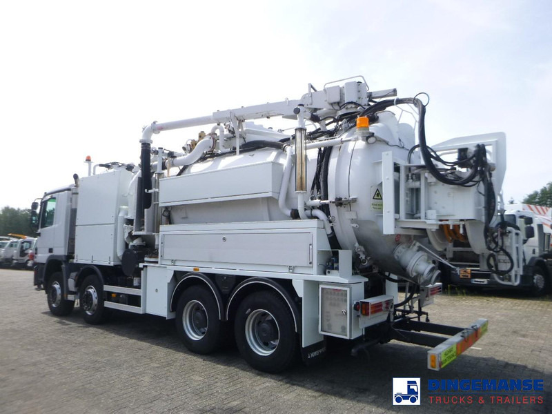 Mercedes-Benz Actros 3241 8x4 RHD Huwer vacuum tank / hydrocureur 15 m3 - Autospurgo: foto 4 Mercedes-Benz Actros 3241 8x4 RHD Huwer vacuum tank / hydrocureur 15 m3 - Autospurgo: foto 4