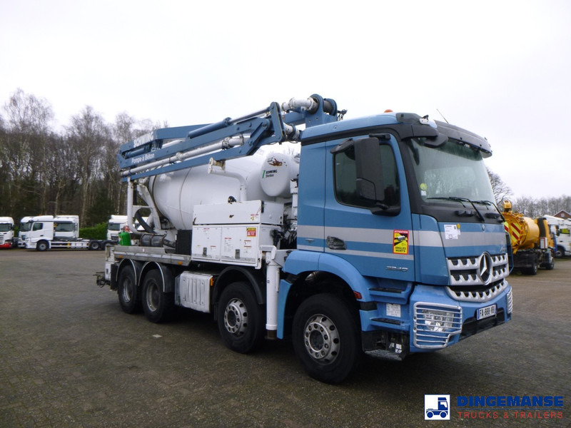 Mercedes-Benz Arocs 3240 8x4 Schwing-Stetter pump / mixer - Pompa autocarrata: foto 2 Mercedes-Benz Arocs 3240 8x4 Schwing-Stetter pump / mixer - Pompa autocarrata: foto 2