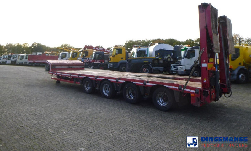 Nooteboom 4-axle semi-lowbed trailer ext. 73 t + ramps - Semirimorchio pianale ribassato: foto 3 Nooteboom 4-axle semi-lowbed trailer ext. 73 t + ramps - Semirimorchio pianale ribassato: foto 3