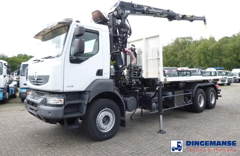 Renault Kerax 440 dxi 6x4 + Hiab 1620Z 80 + XR21S cont. hook - Camion con gru: foto 1 Renault Kerax 440 dxi 6x4 + Hiab 1620Z 80 + XR21S cont. hook - Camion con gru: foto 1