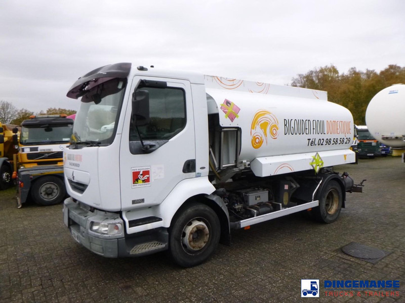 Renault Midlum 220 dci 4x2 fuel tank 10.5 m3 / 4 comp - Camion cisterna: foto 1 Renault Midlum 220 dci 4x2 fuel tank 10.5 m3 / 4 comp - Camion cisterna: foto 1
