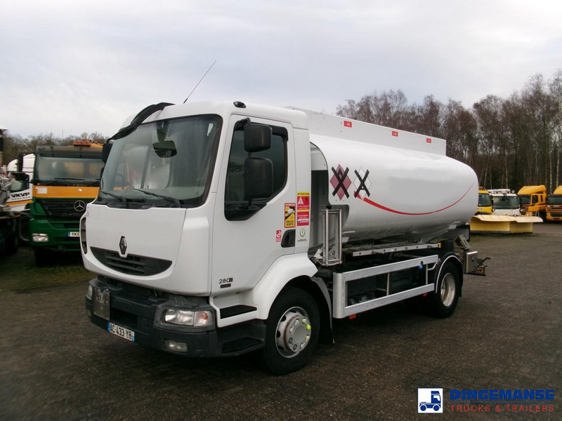 Renault Midlum 280 4x2 fuel tank 11.5 m3 / 3 comp / ADR 07/06/24 - Camion cisterna: foto 1 Renault Midlum 280 4x2 fuel tank 11.5 m3 / 3 comp / ADR 07/06/24 - Camion cisterna: foto 1