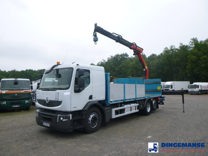 Renault Premium 340 dxi 6x2 + Palfinger PK 13.501K + rotator - Camion con gru: foto 1 Renault Premium 340 dxi 6x2 + Palfinger PK 13.501K + rotator - Camion con gru: foto 1