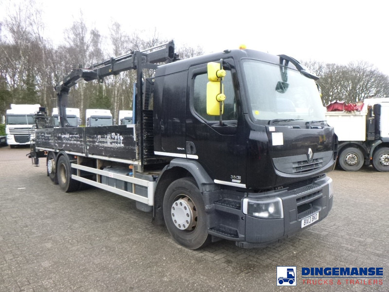 Renault Premium 380 DXI 6x2 RHD + Hiab 122 B2 Duo - Camion con gru: foto 2 Renault Premium 380 DXI 6x2 RHD + Hiab 122 B2 Duo - Camion con gru: foto 2
