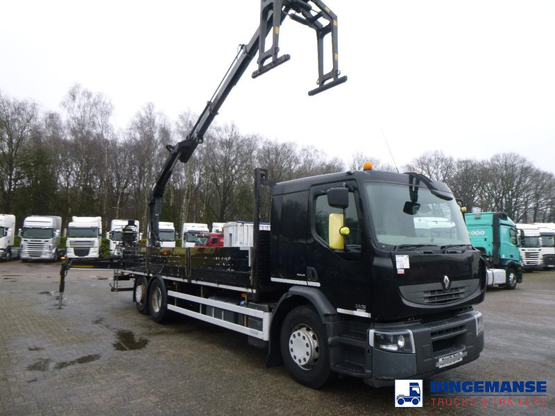 Renault Premium 380 dxi 6x2 RHD + Hiab XS122 Duo - Camion con gru: foto 2 Renault Premium 380 dxi 6x2 RHD + Hiab XS122 Duo - Camion con gru: foto 2