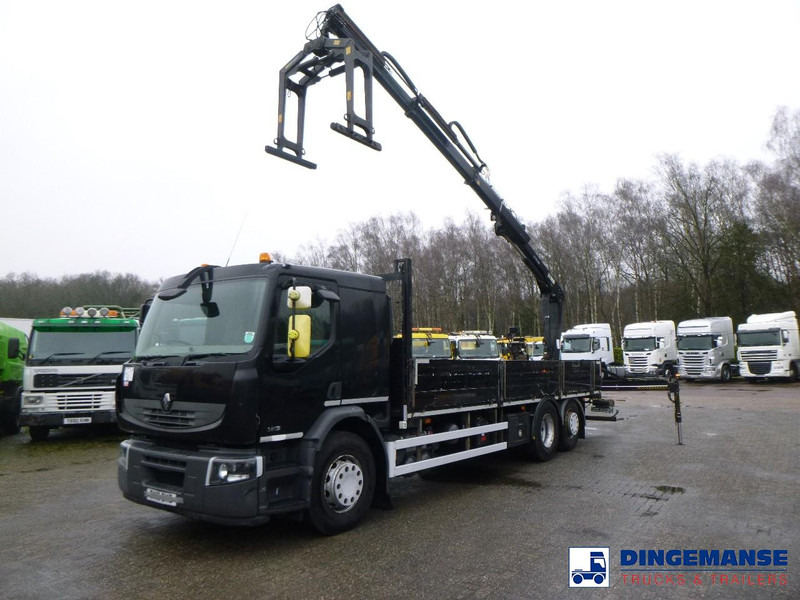 Renault Premium 380 dxi 6x2 RHD + Hiab XS122 Duo - Camion con gru: foto 1 Renault Premium 380 dxi 6x2 RHD + Hiab XS122 Duo - Camion con gru: foto 1