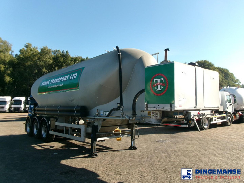 SPITZER Powder tank alu 37 m3 / 1 comp + compressor - Semirimorchio cisterna: foto 2 SPITZER Powder tank alu 37 m3 / 1 comp + compressor - Semirimorchio cisterna: foto 2