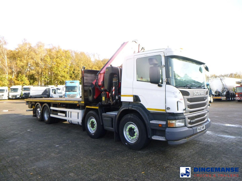 Scania P 400 8X2 RHD + Fassi F600 - Camion con gru: foto 2 Scania P 400 8X2 RHD + Fassi F600 - Camion con gru: foto 2