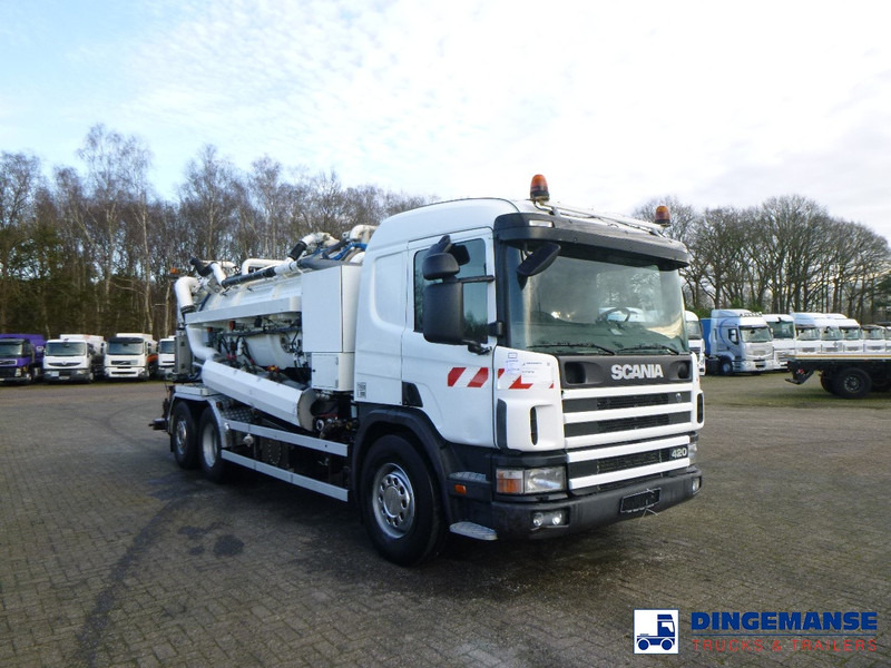 Scania P124-420 6x2 vacuum tank 10.5 m3 - Autospurgo: foto 2 Scania P124-420 6x2 vacuum tank 10.5 m3 - Autospurgo: foto 2