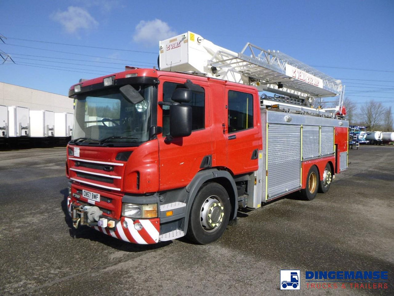 Scania P310 6x2 RHD fire truck + pump, ladder & manlift - Autopompa: foto 1 Scania P310 6x2 RHD fire truck + pump, ladder & manlift - Autopompa: foto 1