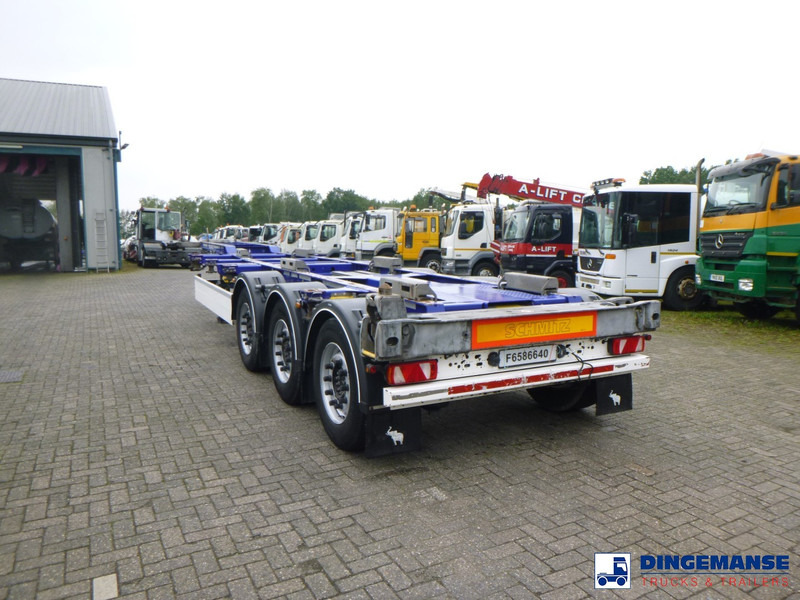 Schmitz Cargobull 3-axle container trailer 20-30-40-45 ft - Semirimorchio portacontainer/ Caisse interchangeable: foto 3 Schmitz Cargobull 3-axle container trailer 20-30-40-45 ft - Semirimorchio portacontainer/ Caisse interchangeable: foto 3