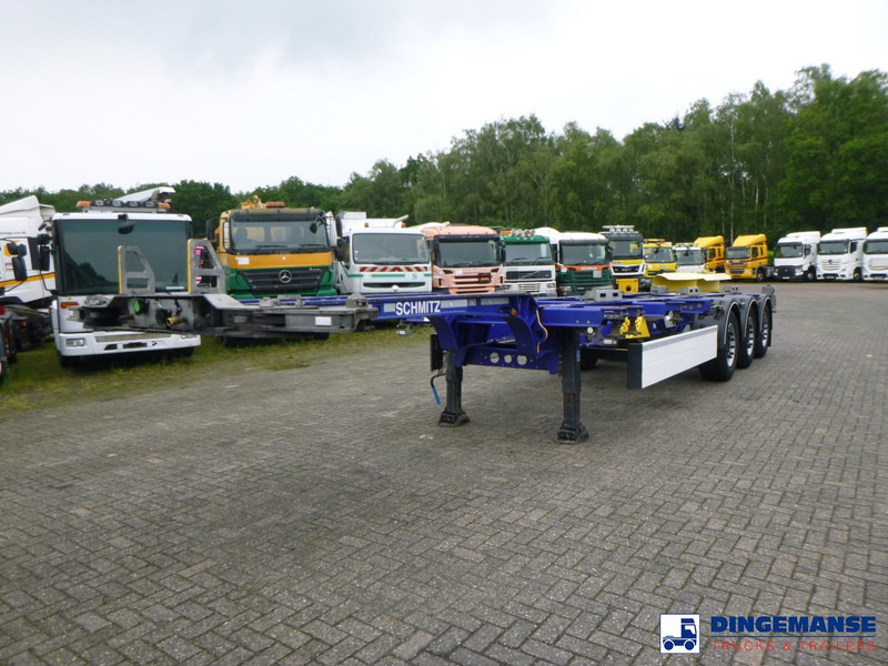 Schmitz Cargobull 3-axle container trailer 20-30-40-45 ft - Semirimorchio portacontainer/ Caisse interchangeable: foto 1 Schmitz Cargobull 3-axle container trailer 20-30-40-45 ft - Semirimorchio portacontainer/ Caisse interchangeable: foto 1