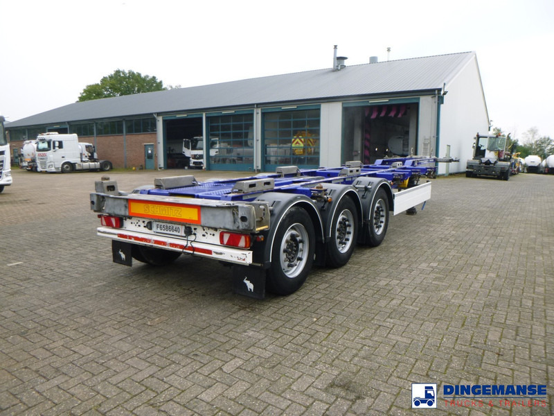 Schmitz Cargobull 3-axle container trailer 20-30-40-45 ft - Semirimorchio portacontainer/ Caisse interchangeable: foto 4 Schmitz Cargobull 3-axle container trailer 20-30-40-45 ft - Semirimorchio portacontainer/ Caisse interchangeable: foto 4