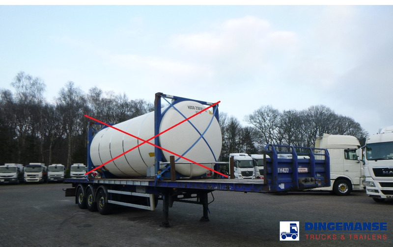Tirsan 3 axle Platform trailer - Autocarro con pianale/ Cassone fisso: foto 2 Tirsan 3 axle Platform trailer - Autocarro con pianale/ Cassone fisso: foto 2