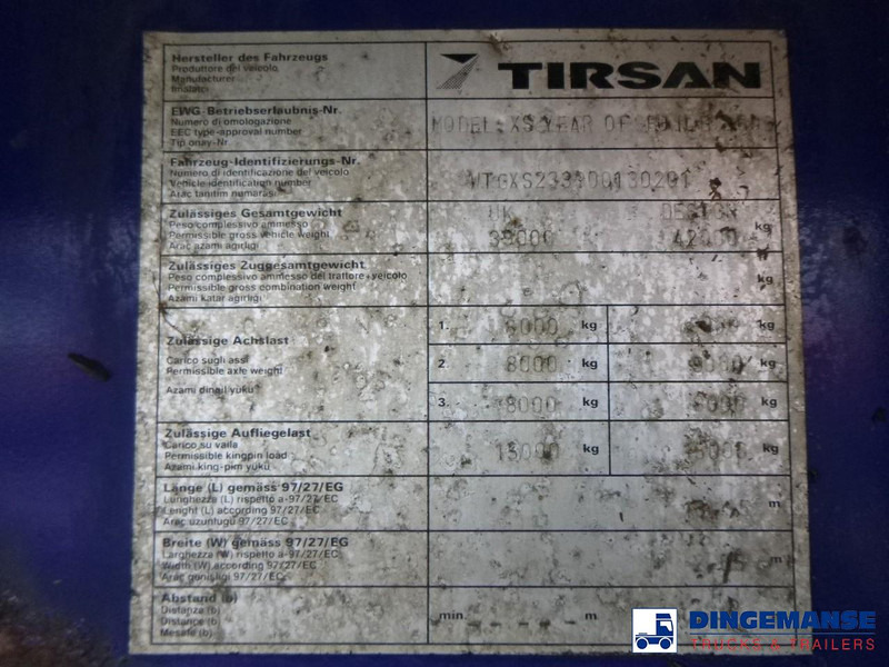 Tirsan 3 axle Platform trailer - Semirimorchio cassonato/ Pianale: foto 5 Tirsan 3 axle Platform trailer - Semirimorchio cassonato/ Pianale: foto 5