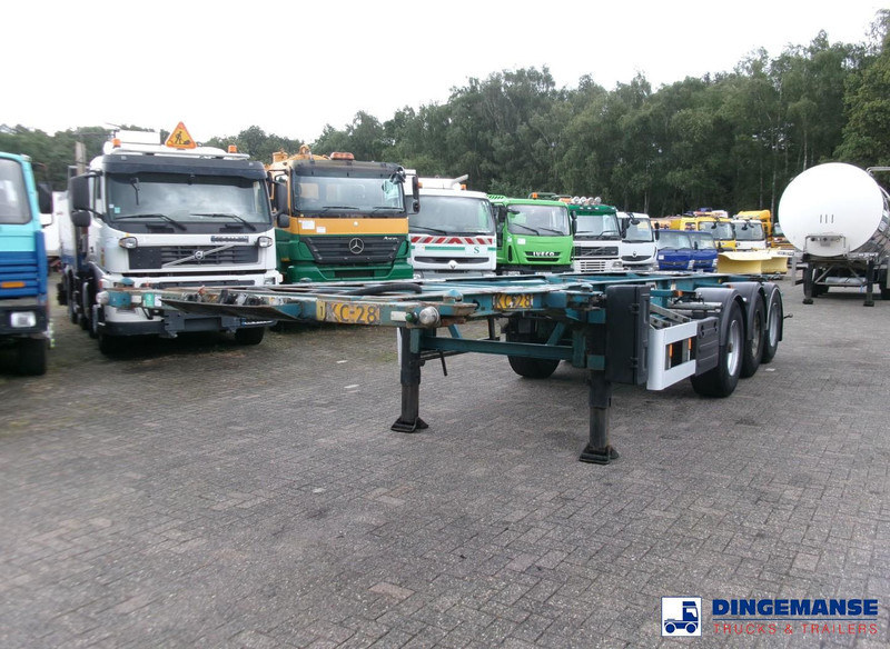 Van Hool 3-axle container chassis 20,30 ft. - Semirimorchio portacontainer/ Caisse interchangeable: foto 1 Van Hool 3-axle container chassis 20,30 ft. - Semirimorchio portacontainer/ Caisse interchangeable: foto 1