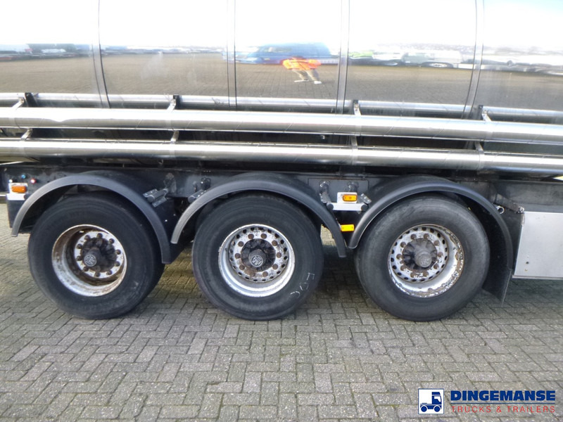 Van Hool Chemical tank inox 30 m3 / 3 comp - Rimorchio cisterna: foto 5 Van Hool Chemical tank inox 30 m3 / 3 comp - Rimorchio cisterna: foto 5