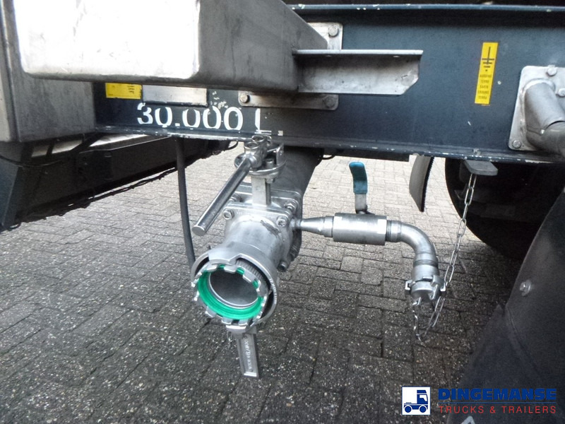 Van Hool Chemical tank inox L4BH 30 m3 / 1 comp / ADR 29/08/24 - Semirimorchio cisterna: foto 5 Van Hool Chemical tank inox L4BH 30 m3 / 1 comp / ADR 29/08/24 - Semirimorchio cisterna: foto 5