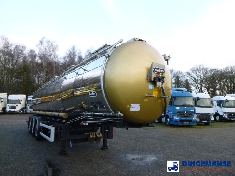 Van Hool Chemical tank inox L4BH 30 m3 / 1 comp / ADR 29/08/24 - Semirimorchio cisterna: foto 2 Van Hool Chemical tank inox L4BH 30 m3 / 1 comp / ADR 29/08/24 - Semirimorchio cisterna: foto 2