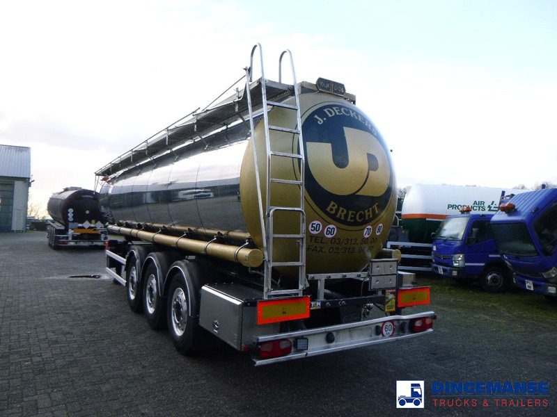 Van Hool Chemical tank inox L4BH 30 m3 / 1 comp / ADR 29/08/24 - Semirimorchio cisterna: foto 3 Van Hool Chemical tank inox L4BH 30 m3 / 1 comp / ADR 29/08/24 - Semirimorchio cisterna: foto 3
