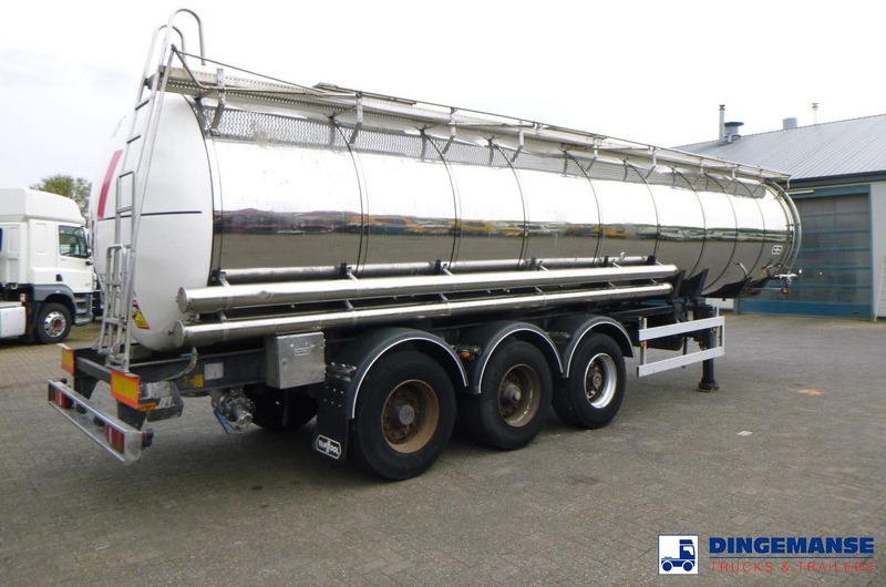Van Hool Chemical tank inox L4BH 30 m3 / 3 comp - Semirimorchio cisterna: foto 4 Van Hool Chemical tank inox L4BH 30 m3 / 3 comp - Semirimorchio cisterna: foto 4