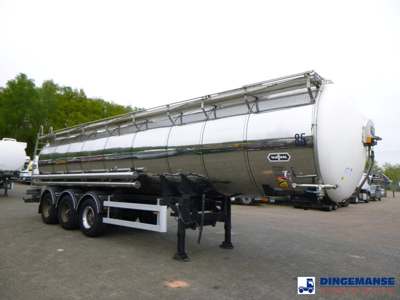 Van Hool Chemical tank inox L4BH 30 m3 / 3 comp - Semirimorchio cisterna: foto 2 Van Hool Chemical tank inox L4BH 30 m3 / 3 comp - Semirimorchio cisterna: foto 2
