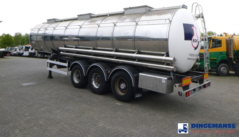 Van Hool Chemical tank inox L4BH 30 m3 / 3 comp - Semirimorchio cisterna: foto 3 Van Hool Chemical tank inox L4BH 30 m3 / 3 comp - Semirimorchio cisterna: foto 3