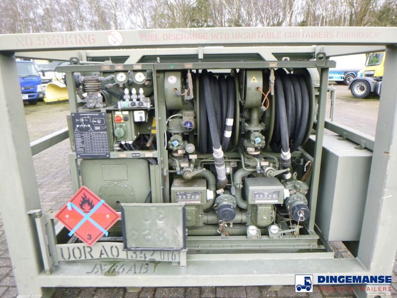 Serbatoio di stoccaggio WEW (Westerwälder Eisenwerk) Fuel (kerosene, diesel) tank container 20 ft. inox 10 m3 / 1 comp + pump: foto 7