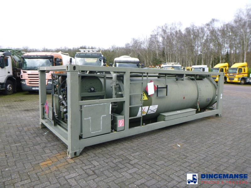 WEW (Westerwälder Eisenwerk) Fuel (kerosene, diesel) tank container 20 ft. inox 10 m3 / 1 comp + pump - Serbatoio di stoccaggio: foto 1 WEW (Westerwälder Eisenwerk) Fuel (kerosene, diesel) tank container 20 ft. inox 10 m3 / 1 comp + pump - Serbatoio di stoccaggio: foto 1