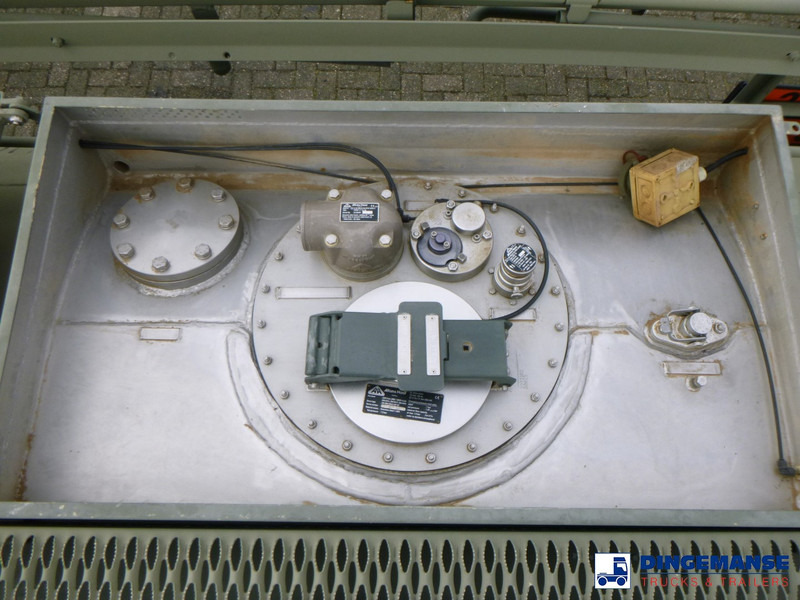 Serbatoio di stoccaggio WEW (Westerwälder Eisenwerk) Fuel (kerosene, diesel) tank container 20 ft. inox 10 m3 / 1 comp + pump: foto 18
