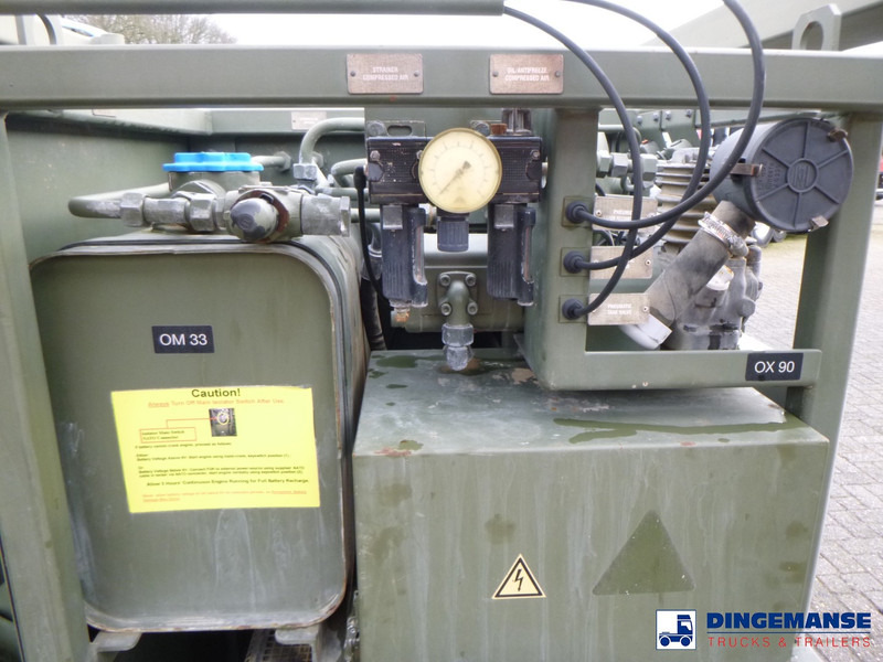 Serbatoio di stoccaggio WEW (Westerwälder Eisenwerk) Fuel (kerosene, diesel) tank container 20 ft. inox 10 m3 / 1 comp + pump: foto 14