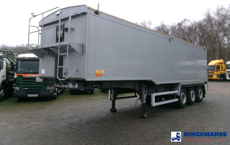 WILCOX Tipper trailer alu 52 m3 + tarpaulin - Semirimorchio ribaltabile: foto 1 WILCOX Tipper trailer alu 52 m3 + tarpaulin - Semirimorchio ribaltabile: foto 1