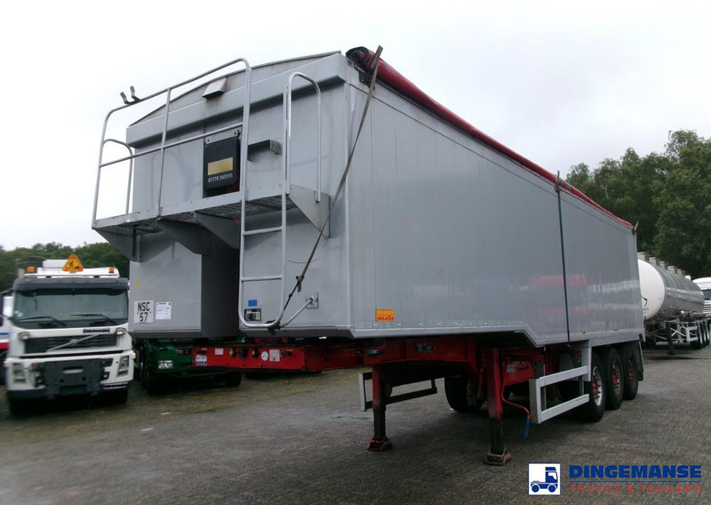 WILCOX Tipper trailer alu 55 m3 + tarpaulin - Semirimorchio ribaltabile: foto 1 WILCOX Tipper trailer alu 55 m3 + tarpaulin - Semirimorchio ribaltabile: foto 1