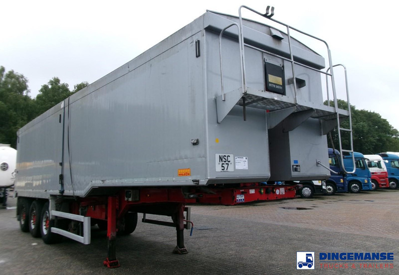 WILCOX Tipper trailer alu 55 m3 + tarpaulin - Semirimorchio ribaltabile: foto 2 WILCOX Tipper trailer alu 55 m3 + tarpaulin - Semirimorchio ribaltabile: foto 2