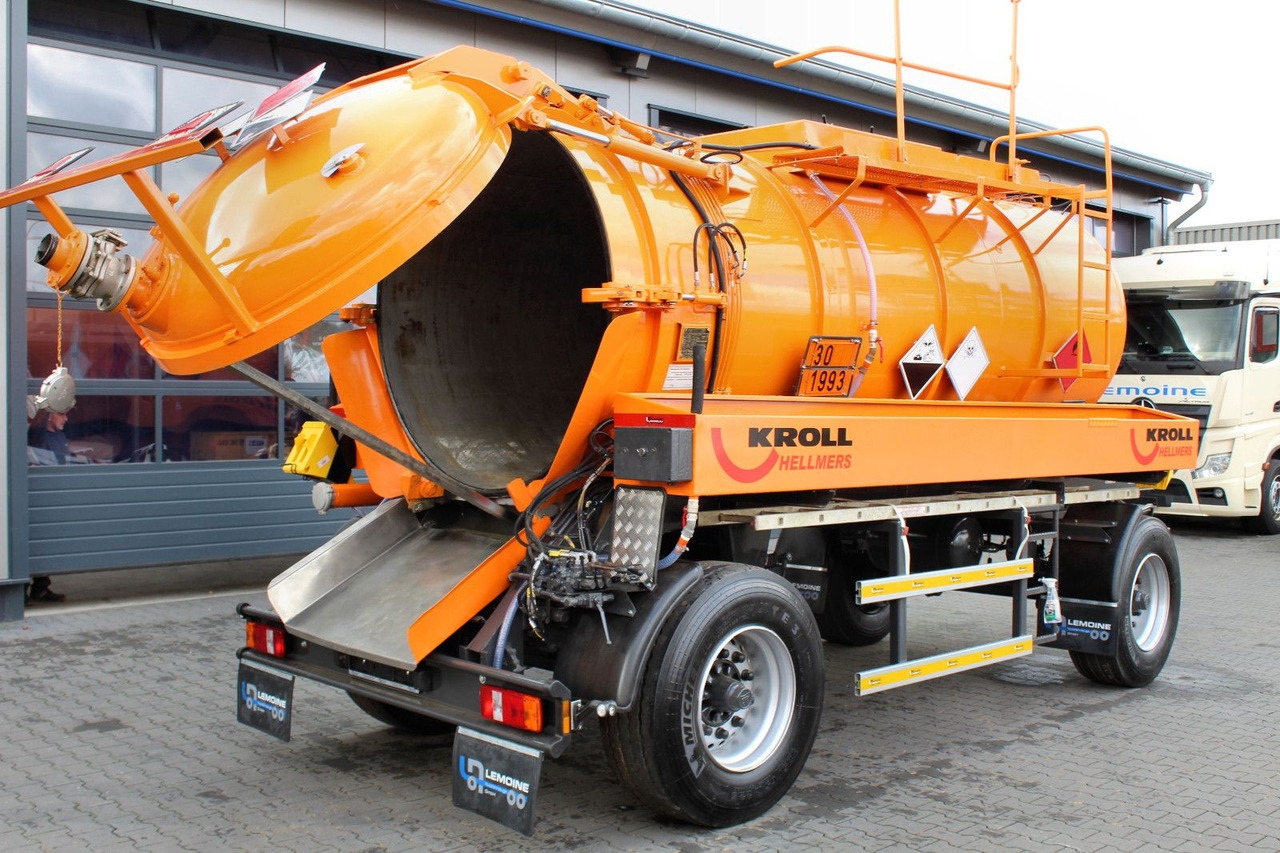 Kutschke 10m³ Kipper Saug u.Druck INOX +ADR/GGVS - Rimorchio cisterna: foto 4 Kutschke 10m³ Kipper Saug u.Druck INOX +ADR/GGVS - Rimorchio cisterna: foto 4