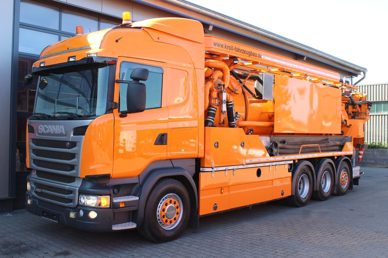 Scania R450 8x4 Kroll 19m³ Wasserrückgewinner Kombi-HD - Autospurgo: foto 4 Scania R450 8x4 Kroll 19m³ Wasserrückgewinner Kombi-HD - Autospurgo: foto 4