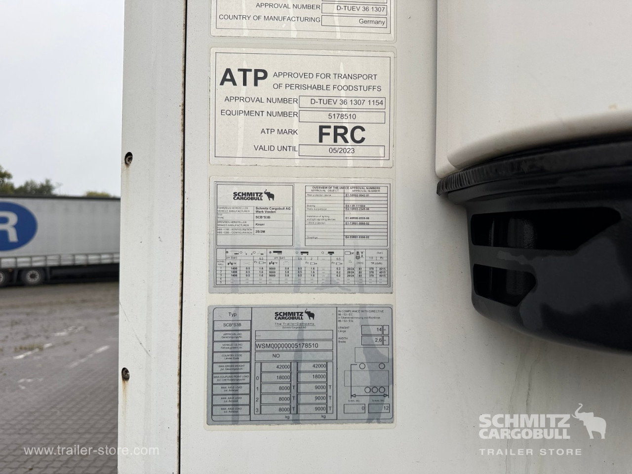 SCHMITZ Auflieger Tiefkühler Multitemp Double deck - Semirimorchio cella isotermica: foto 5 SCHMITZ Auflieger Tiefkühler Multitemp Double deck - Semirimorchio cella isotermica: foto 5