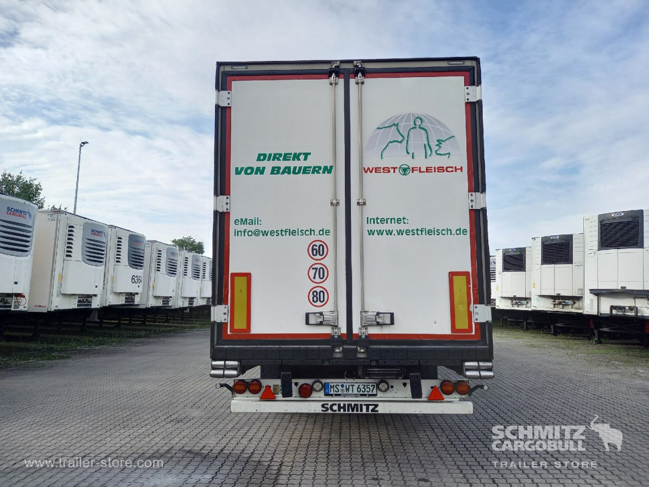 Semirimorchio cella isotermica SCHMITZ Auflieger Tiefkühler Standard Double deck: foto 12