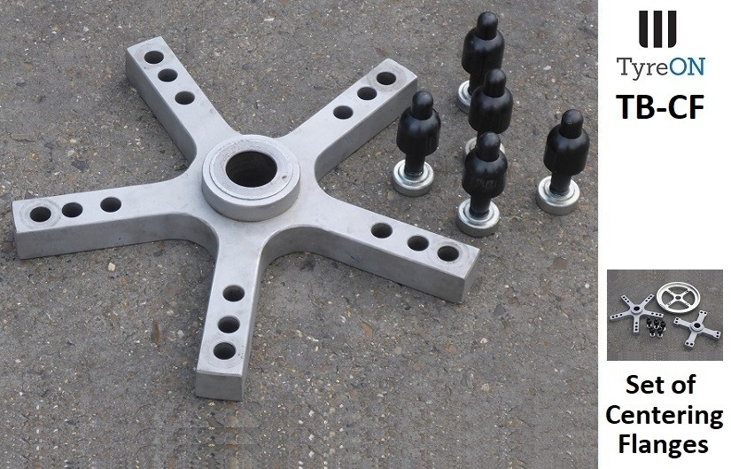TB-CF 3 centring flanges for truck wheel balancing - Attrezzature per officina: foto 1 TB-CF 3 centring flanges for truck wheel balancing - Attrezzature per officina: foto 1