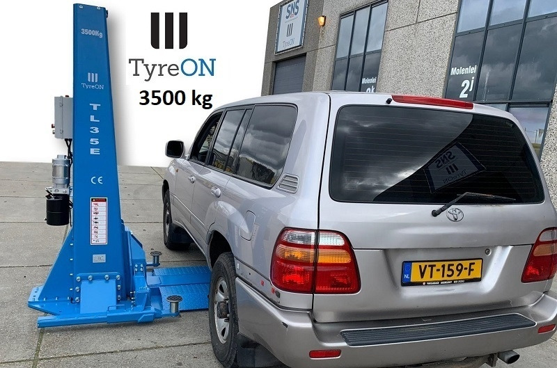 TL35E single post car lift - fixed, mounted on the floor - fully automatic one post car lift - Attrezzature per officina: foto 3 TL35E single post car lift - fixed, mounted on the floor - fully automatic one post car lift - Attrezzature per officina: foto 3